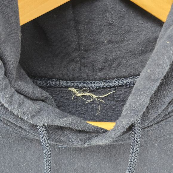 Vtg Fox Racing Hoodie Sweatshirt Mens Large No City Lights Just Camp Fire Nights - Picture 4 of 8